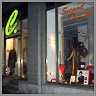CD im Schaufenster be C. Second Design Berlin